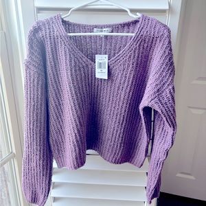 NWT Hooked Up Purple Sweater🦄🦄